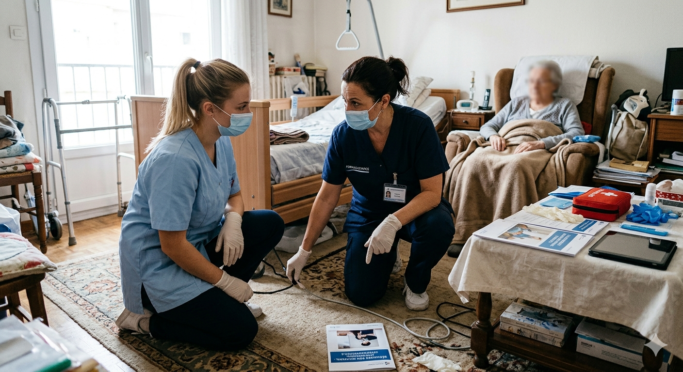 Sécuriser son milieu de travail lors d’intervention de soins à domicile